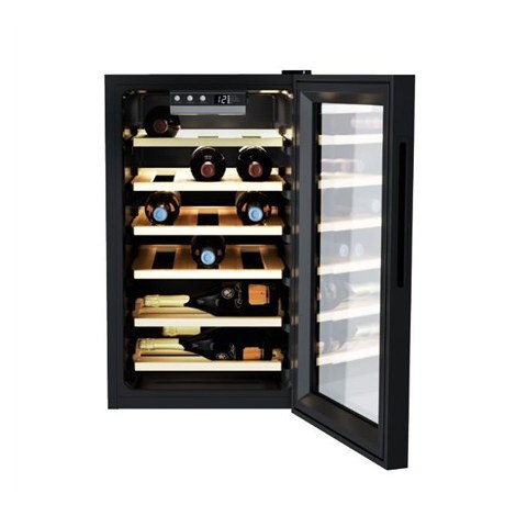 Candy | Wine Cooler | CWCEL 210/N | Energy efficiency class G | Free standing | Bottles capacity 21 | Cooling type | Black - 2